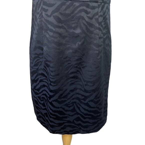 Michael Kors Womens Sheath Dress Black Sleeveless Elegant Size 6 NEW - Picture 4 of 11